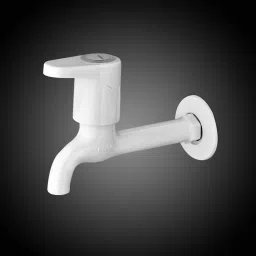 Alive Long Body Tap PTMT Heavy Plastic Faucet (7inch Long) With Wall Flange Superior Plastic Heavy Duty Bib Tap Faucet-image-12