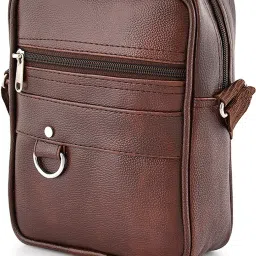 Men Brown Messenger Bag-image-69