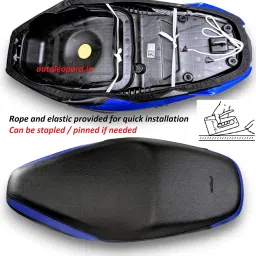 NEW XOOM 125 PREMIUM QUALITY SOFT TOUCH Single Bike Seat Cover For Hero NA-image-27