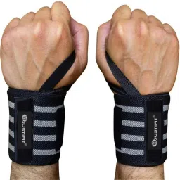 Professional Wrist Band Strap for gym fitness support weight lifting-1 Pair Wrist Support-image-36