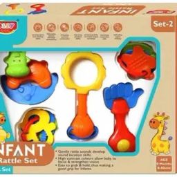 Rattle Set for New Born Babies, Toy for Babies, Non-Toxic Rattle Rattle-image-12
