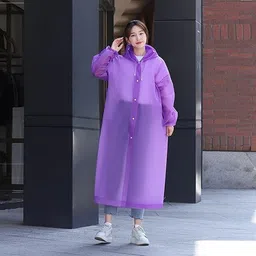 ruchika Solid Women Raincoat-picture-14