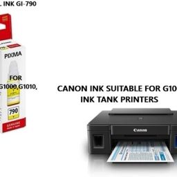 Pixma CANON ORIGINAL INK SUITABLE FOR G1000 G1010 Ink Tank printer ink Black Ink Bottle-image-68