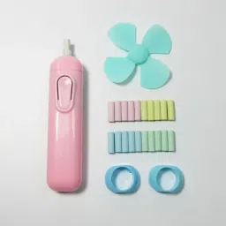 Electric erasers for Artists and Kids with Fan & Refills,30,Set 1 Non-Toxic Eraser-picture-12