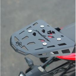 CNC CARRIER/TOP RACK CARRIER FOR NS400Z Luggage Box Black Aluminium Motorbike Saddlebag-image-51