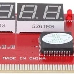 Sparefly PCI 4 Digit PC Motherboard Analyzer Diagnostic Card Tester with User Manual AM1Socket ATX AMD 320 Chipset DDR2 Motherboard for Desktop-9