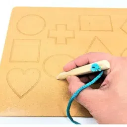 plus shine Geometric Shape Learning Slate Writing Practice Shapes Tracing Boards for Kids image 5