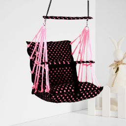 Cotton baby swing for children Kids chair jhula 1-6 Years Folding & Washable Swings-image-72