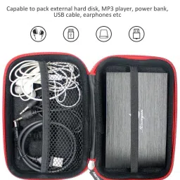 alexvyan Pouch for Seagate Backup Plus Slim 1TB 2TB External Hard Disk Drive Casing Case Cover Enclosure Bag Sleeve image 5
