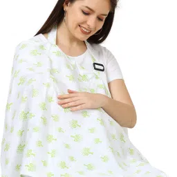 Multi-Purpose Breastfeeding Nursing Shawl/Scarf Feeding Cloak-7