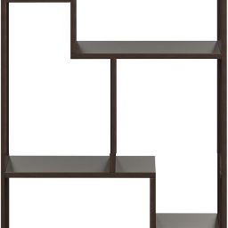 furneaser Medina Bookcase, Multipurpose Book Cabinet, Display Rack, Engineered Wood Open Book Shelf image 5