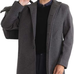 rare rabbit Polyester Blend Coat For Men-picture-7