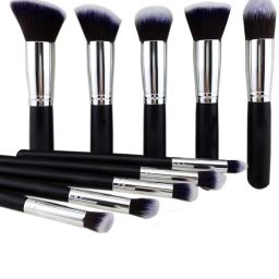 Premium 10-Piece Professional Makeup Brush Set – Face & Eye Brushes-image-33