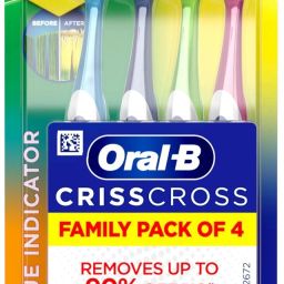 Crisscross Deep Clean, Family value pack of 4 Soft Toothbrush-18
