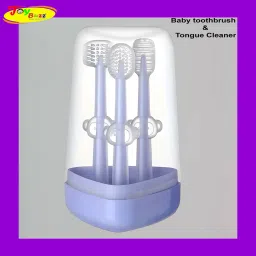 3 Pcs Silicone Baby Manual Toothbrush Set Ultra Soft Toothbrush-image-40