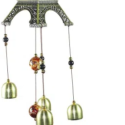 Classic Metal Eiffel Tower Wind chimes for Yard Home Decor Aluminium Windchime-image-78