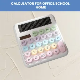 Desktop Calculator, 12-Digit Large LCD and Large Buttons for Office, Homes T17 Basic Calculator-image-16