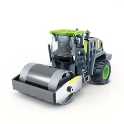 Friction Power Excavator Construction Truck Engineering Road roller Toy for Kids-image-36