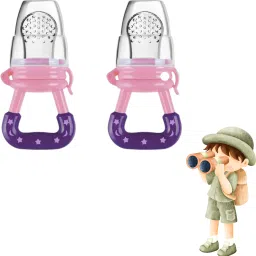 SST Sales Baby Food And Fruit Nibbler & Pacifier Teether BPA Free Nibbler TH442 Feeder-image-118