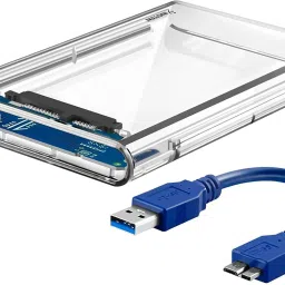 SAENTE 2.5" SATA SSD HDD Case – USB 3.0 Fast Data Transfer Tool-Free Box 2.5 inch HDD Enclosure-34