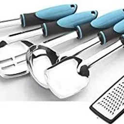 ZICON BLUE SERVING SET Stainless Steel Serving Spoon Set-image-55