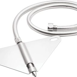 Reg 304 Grade Stainless Steel Toilet Bidet Jet Spray 1 Mtr Flush Valve Faucet Bidet Nozzle-image-4