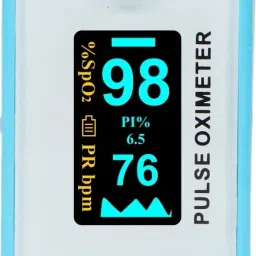 NISCOMED Professional series Finger Tip Pulse Oximeter with Audio Visual Alarm. Pulse Oximeter-1