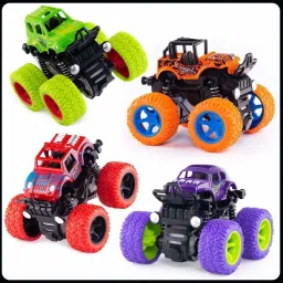 Monster truck 360° Stunt car with Rubber tyre|Multicolor_NEW109-image-46