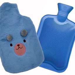 Premium Hot Water Rubber Bag with Soft Plush Cover For Cramp_Back Pain Relief Non-Electrical 2 L Hot Water Bag-image-13