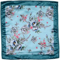 KRAWATTE KRAWATTE Men's Satin Pocket Square (13"X13") Cravat-picture-24