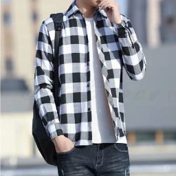 Men Regular Fit Checkered Casual Shirt-image-47