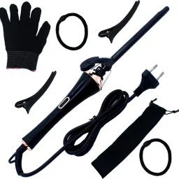 UJIK Professional Electric Hair Curler Wand Negative Ion Curling Hair Waver Electric Hair Curler-image-46