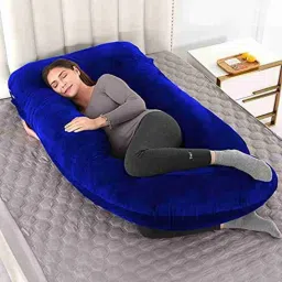 Pregnancy pillow Polyester Fibre Solid Pregnancy Pillow Pack of 1-image-13