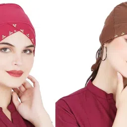 Self Design Skull Cap-20