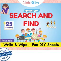 Educational Game : Search and Find | Reusable Activity Mats with 2 Marker Pen-13