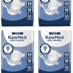 Comfort Adult Tape Diaper - Medium (10 Pieces) - (Pack of 4) - M-image-76