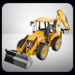 Wlco-NEW 2 in 1 JCB Construction Vehicle Toy For Kids-image-117