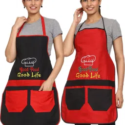 Cotton, Polyester Chef's Apron - Free Size-22