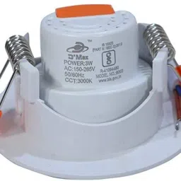 d'mak 3 Watt Round LED COB Green Focus Light for (Set 2) POP/ Recessed Ceiling Lamp image 3