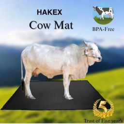 COW MAT-Waterproof Rubber (Mat 8*5 Feet) BPA Free For Horse|| Cow, Dog, Hamster, Guinea Pig, Miniature Pig Pet Mat-image-97