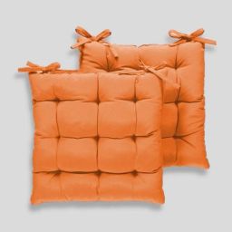 Microfibre Solid Chair Pad Pack of 2-image-24