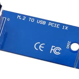 Tobo M.2 To USB 3.0 Pcie 1x To 16x Riser Card Switch Transfer Card Adapter USB 3.0 DDR3 1 GB NVIDIA Chipset 80 bit 60 MHz Graphics Card image 2