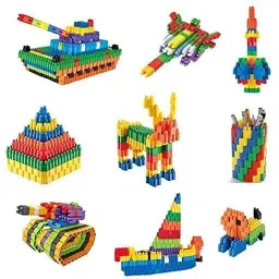 Building Blocks for Learning Blocks for Kids, Happy Blocks, Bag Packing-image-99