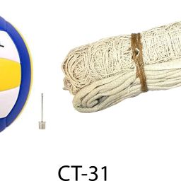 Amazing Quality Volleyball With Cotton Net CT-31 Volleyball - Size: 4-image-27