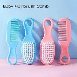 New Born Baby 2pcs Comb & Brush Set | Baby Hair Grooming Combo-image-12