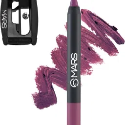 Smudge Proof Long Lasting Matte Lip Crayon With Sharpner-5