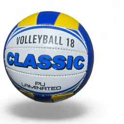 Premium Quality Classic Hand Stitched Super Soft Volleyball - Size: 4-image-4