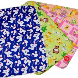 Baby Diaper Changing mat Water Proof Sheet Plastic mat one Side Plastic mat Washable mat Diaper Changer Double Bed High Grade Bed Protector Waterproof Plastic Mattress Protection Reusable Sheet Washable PVC Premium for Baby/Adult Double Bedsheet-0