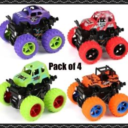 Cars Toys for Boys Mini Monster Trucks 4wd Friction Powered Cars for Kids-1074-image-36