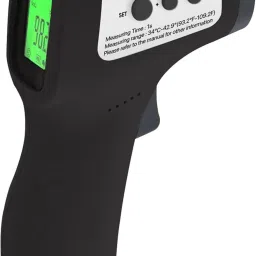 DR VAKU Digital Temperature Gun for Fever Check with Three Color Indication, Non-Contact Wide Range Laser Infrared Thermometer-image-16